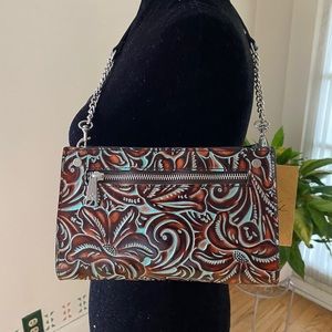 Patricia Nash Turquoise Turati Crossbody - NWT